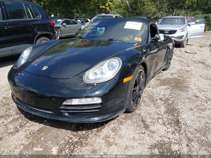 2012 Porsche Boxster VIN WP0CB2A8XCS799138 IAAI salvage auction — BIOHAZARD/CHEMICAL, Clear (Indiana), sold $7,400 on 2026-08-22 (photo 2)
