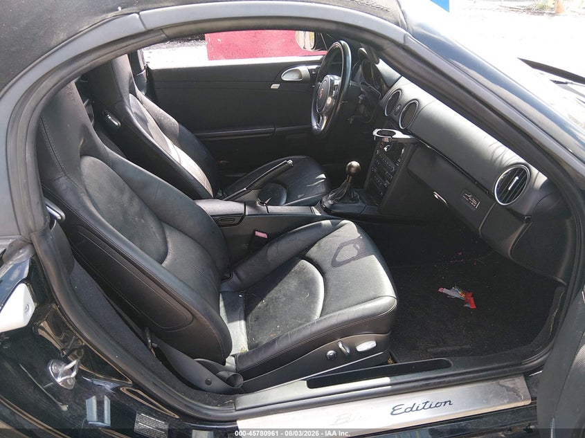2012 Porsche Boxster VIN WP0CB2A8XCS799138 IAAI salvage auction — BIOHAZARD/CHEMICAL, Clear (Indiana), sold $7,400 on 2026-08-22 (photo 5)