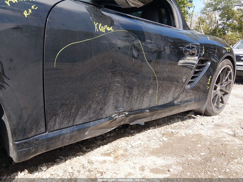 2012 Porsche Boxster VIN WP0CB2A8XCS799138 IAAI salvage auction — BIOHAZARD/CHEMICAL, Clear (Indiana), sold $7,400 on 2026-08-22 (photo 6)