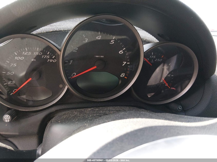 2012 Porsche Boxster VIN WP0CB2A8XCS799138 IAAI salvage auction — BIOHAZARD/CHEMICAL, Clear (Indiana), sold $7,400 on 2026-08-22 (photo 7)