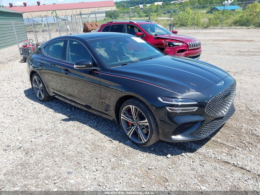 2024 Genesis G70 VIN KMTG34SC9RU142309 — IAAI salvage auction photo