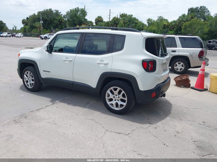 2015 Jeep Renegade VIN ZACCJBBT3FPB44951 IAAI salvage auction — NORMAL WEAR, Clear (Florida), sold $3,075 on 2026-08-12 (photo 3)
