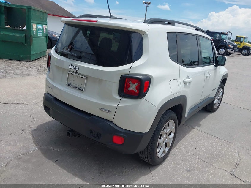 2015 Jeep Renegade VIN ZACCJBBT3FPB44951 IAAI salvage auction — NORMAL WEAR, Clear (Florida), sold $3,075 on 2026-08-12 (photo 4)