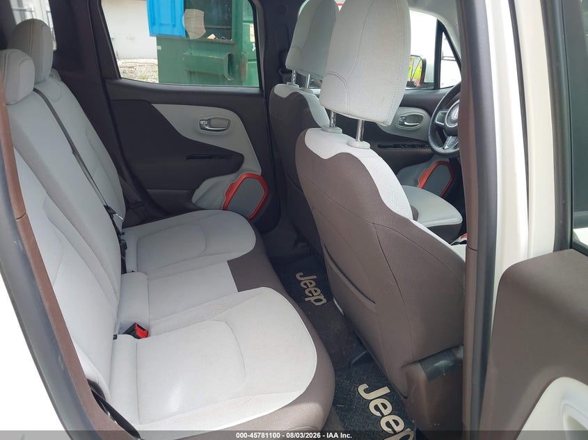 2015 Jeep Renegade VIN ZACCJBBT3FPB44951 IAAI salvage auction — NORMAL WEAR, Clear (Florida), sold $3,075 on 2026-08-12 (photo 8)