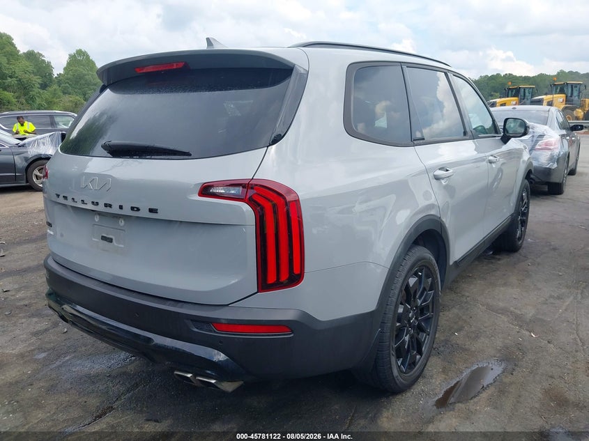 2022 Kia Telluride VIN 5XYP5DHC0NG217751 IAAI salvage auction — FRONT END, Salvage (North Carolina), sold $9,100 on 2026-08-27 (photo 4)
