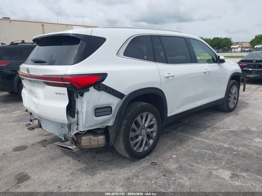 2025 Buick Enclave VIN 5GAERARS2SJ172261 IAAI salvage auction — FRONT & REAR, Enterprise Vehicles Clear Only (Louisiana), sold $17,275 on 2026-08-27 (photo 4)