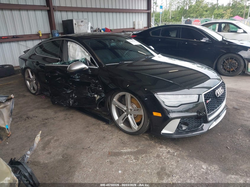 2016 Audi Rs7 VIN WUAW2AFC2GN902273 IAAI salvage auction — RIGHT SIDE, Salvage Title, sold $10,100 on 2026-09-15 (photo 1)