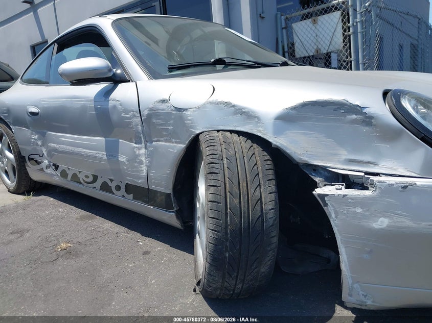 2000 Porsche 911 VIN WP0AA2992YS620900 IAAI salvage auction — RIGHT SIDE, Salvage Certificate (California), sold $4,550 on 2026-09-16 (photo 6)