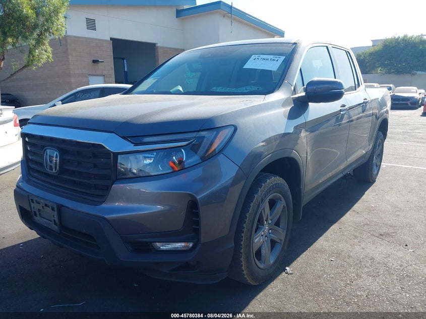 2023 Honda Ridgeline VIN 5FPYK3F51PB060051 IAAI salvage auction — REAR END, Salvage Title, sold $7,000 on 2026-08-30 (photo 2)