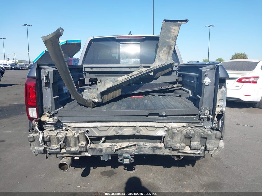2023 Honda Ridgeline VIN 5FPYK3F51PB060051 IAAI salvage auction — REAR END, Salvage Title, sold $7,000 on 2026-08-30 (photo 6)
