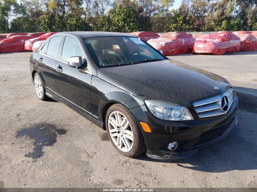 2009 Mercedes-benz C class VIN WDDGF81X69F296357 IAAI salvage auction — NORMAL WEAR, Clear - Dealer Only (California), sold $975 on 2026-08-06 (photo 6)