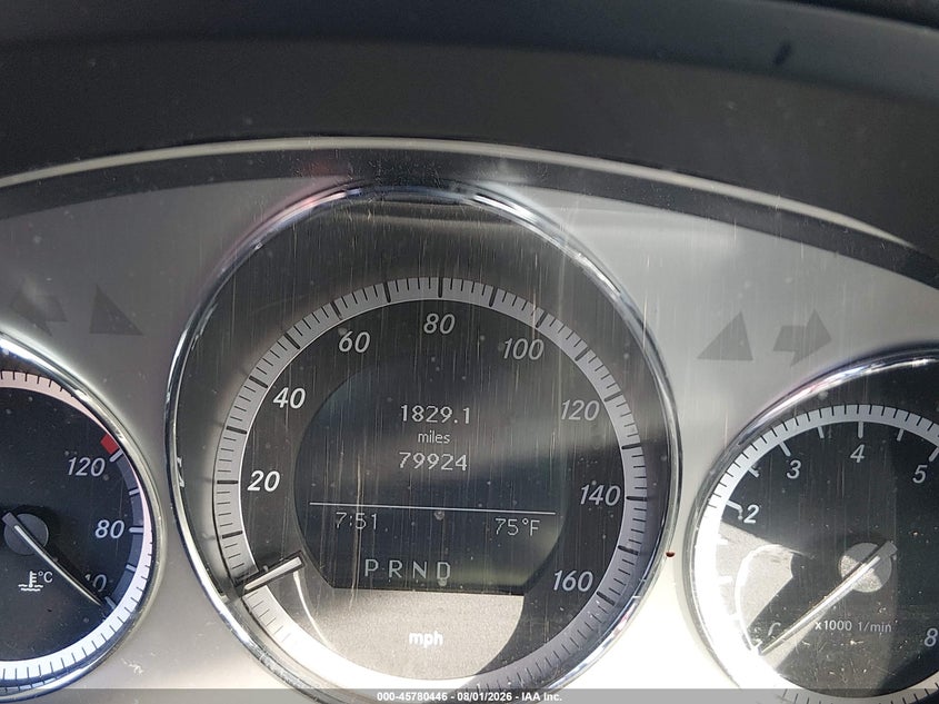 2009 Mercedes-benz C class VIN WDDGF81X69F296357 IAAI salvage auction — NORMAL WEAR, Clear - Dealer Only (California), sold $975 on 2026-08-06 (photo 7)