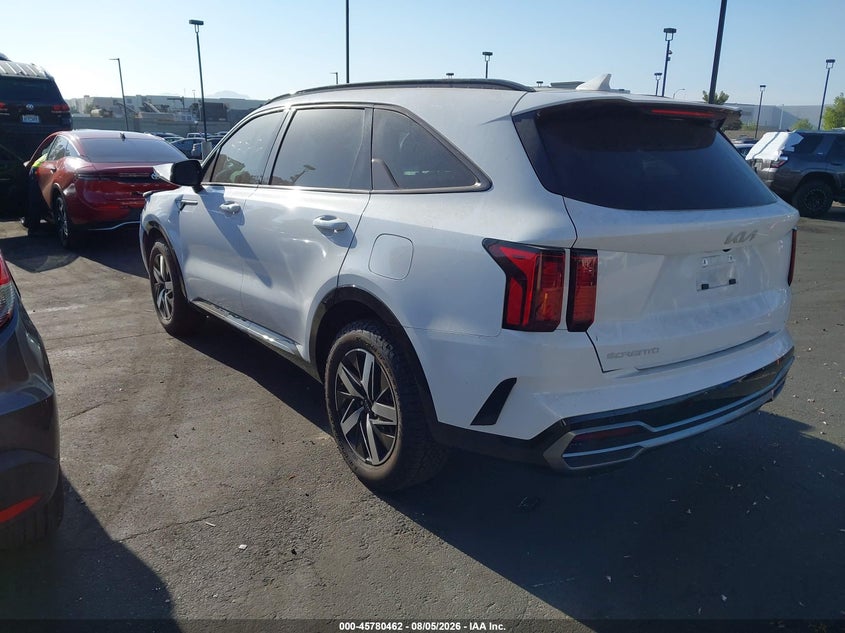 2023 Kia Sorento VIN 5XYRH4LF5PG160306 IAAI salvage auction — FRONT END, Salvage Title, sold $7,200 on 2026-08-23 (photo 3)
