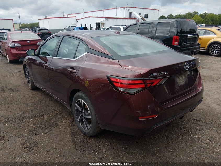 2024 Nissan Sentra VIN 3N1AB8CV2RY300522 IAAI salvage auction — RIGHT FRONT, Enterprise Vehicles Clear Only (Maryland), sold $7,575 on 2026-10-07 (photo 3)
