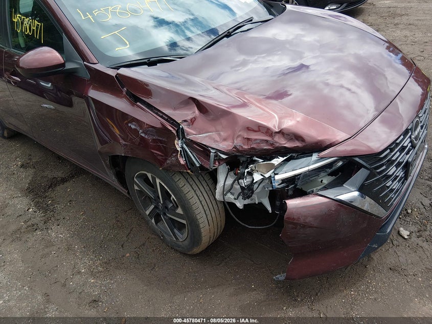 2024 Nissan Sentra VIN 3N1AB8CV2RY300522 IAAI salvage auction — RIGHT FRONT, Enterprise Vehicles Clear Only (Maryland), sold $7,575 on 2026-10-07 (photo 6)