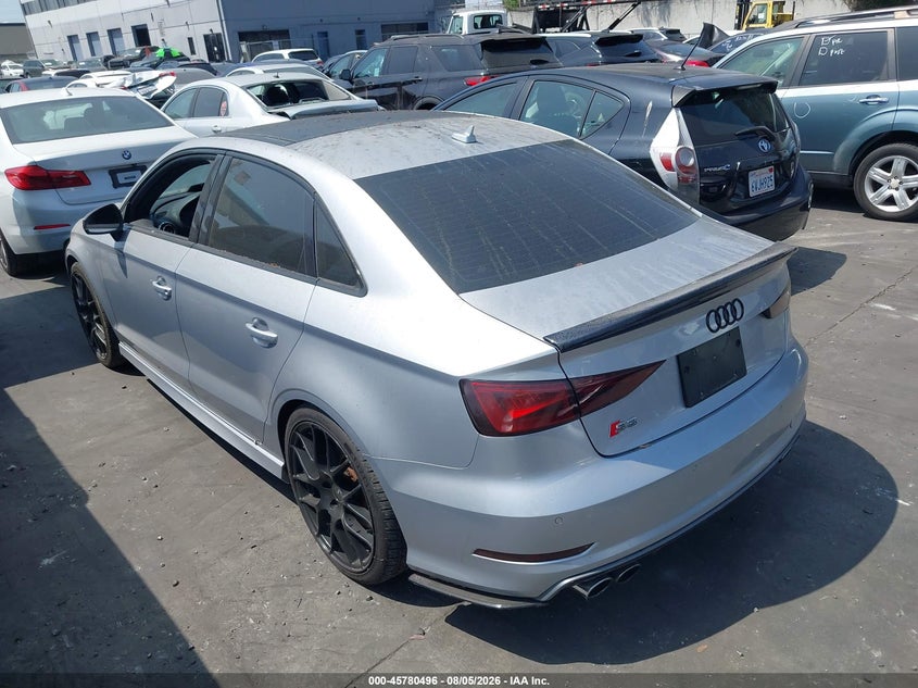 2016 Audi S3 VIN WAUB1GFF2G1037157 IAAI salvage auction — RIGHT SIDE, Wait Title, sold $4,100 on 2026-09-02 (photo 3)