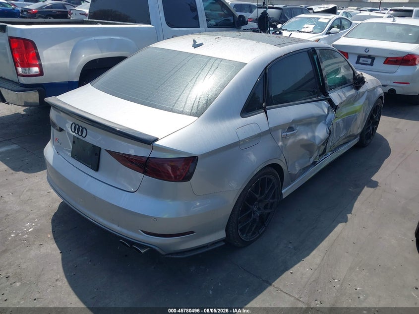 2016 Audi S3 VIN WAUB1GFF2G1037157 IAAI salvage auction — RIGHT SIDE, Wait Title, sold $4,100 on 2026-09-02 (photo 4)