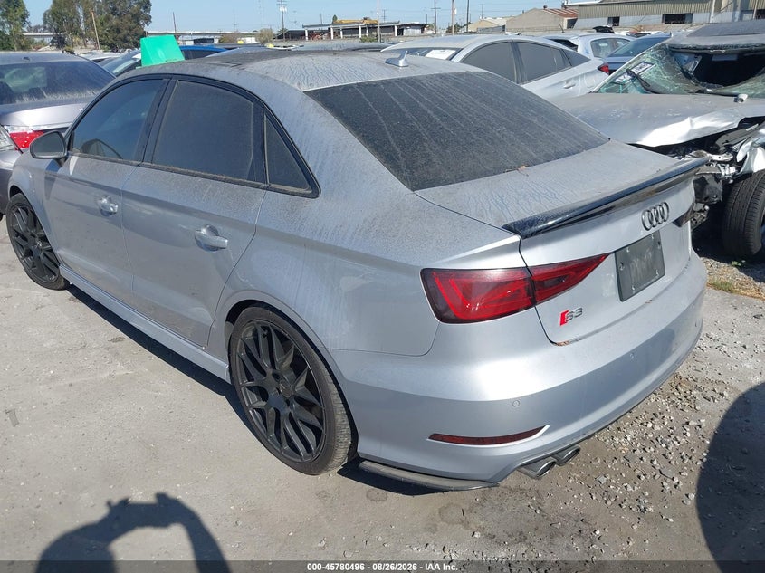 2016 Audi S3 VIN WAUB1GFF2G1037157 IAAI salvage auction — RIGHT SIDE, Wait Title, sold $5,750 on 2026-09-08 (photo 3)