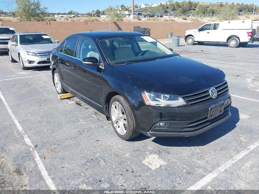 2017 Volkswagen Jetta VIN 3VWL17AJ4HM373297 IAAI salvage auction — LEFT FRONT, Salvage Title, sold $1,950 on 2026-09-16 (photo 1)