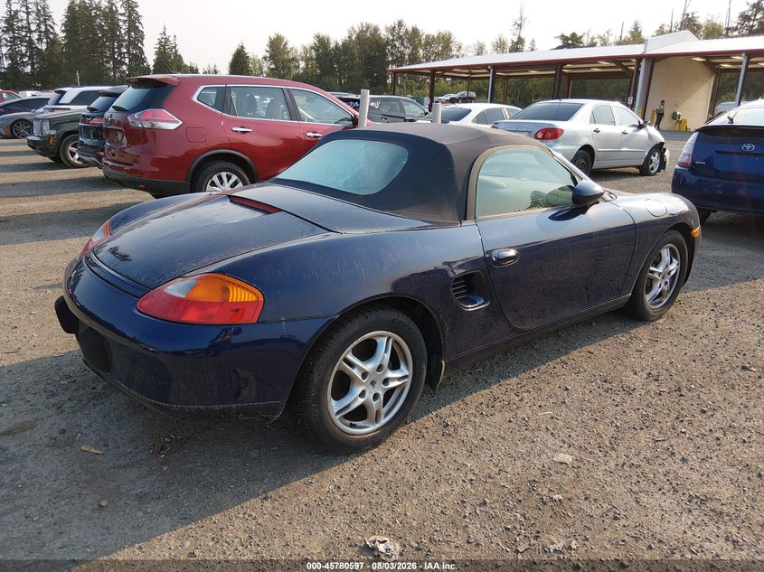 2002 Porsche Boxster VIN WP0CA29892U624180 IAAI salvage auction — NORMAL WEAR, Clear (Washington), sold $450 on 2026-08-19 (photo 4)
