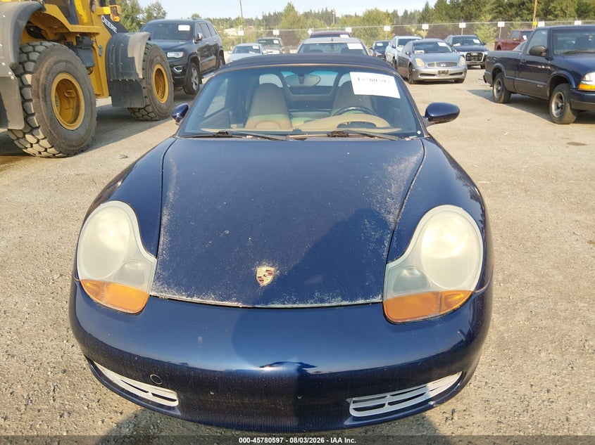 2002 Porsche Boxster VIN WP0CA29892U624180 IAAI salvage auction — NORMAL WEAR, Clear (Washington), sold $450 on 2026-08-19 (photo 6)
