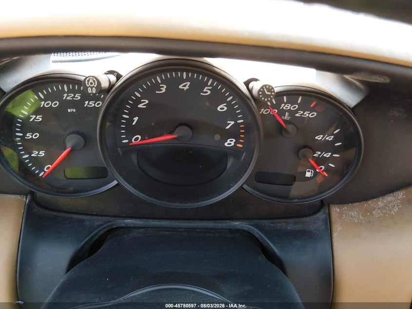 2002 Porsche Boxster VIN WP0CA29892U624180 IAAI salvage auction — NORMAL WEAR, Clear (Washington), sold $450 on 2026-08-19 (photo 7)