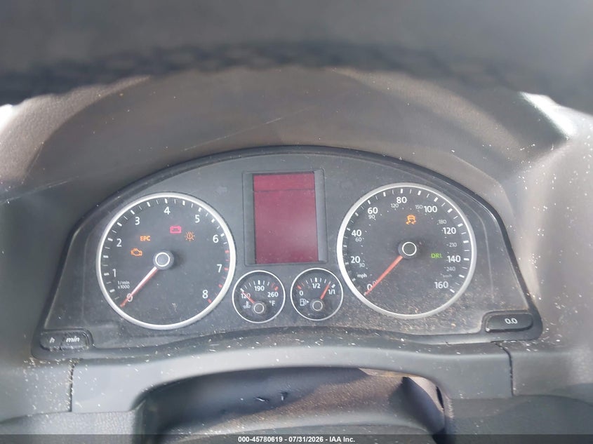 2009 Volkswagen Tiguan VIN WVGAV75NX9W526533 IAAI salvage auction — NORMAL WEAR, Original (Texas), sold $350 on 2026-08-11 (photo 7)