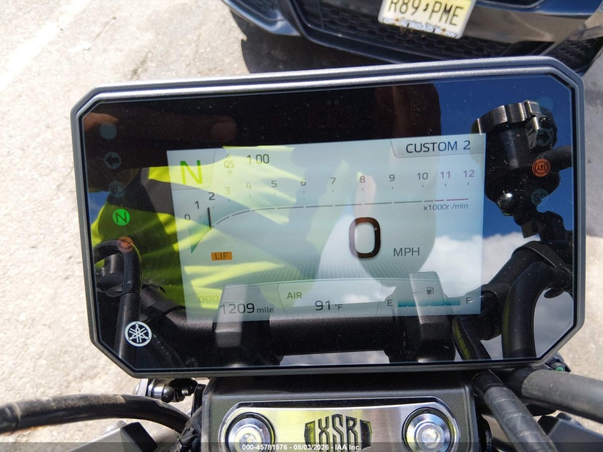 2025 Yamaha Xsr VIN JYARN96E6SA000707 IAAI salvage auction — SIDE, Salvage Title, sold $3,250 on 2026-09-25 (photo 7)