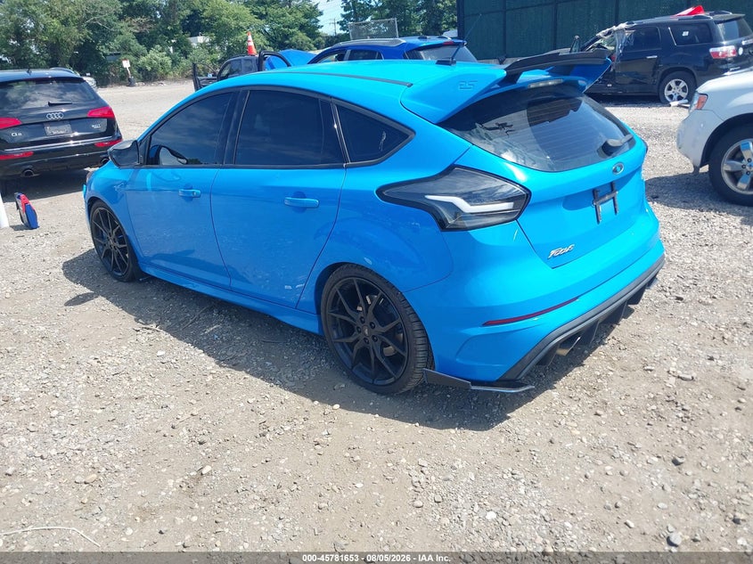 2017 Ford Focus rs VIN WF0DP3TH0H4120981 IAAI salvage auction — FRONT END, Wait Title, sold $8,100 on 2026-08-29 (photo 3)