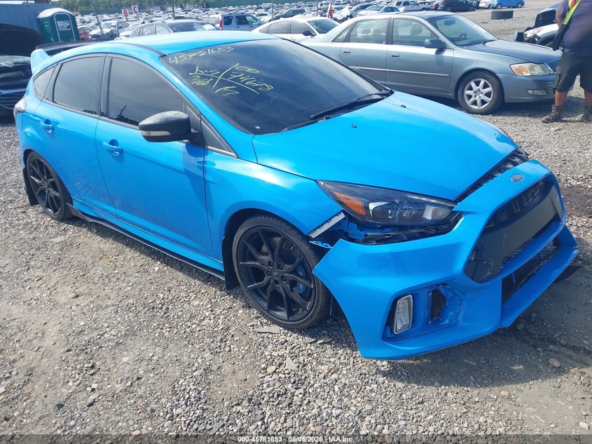 2017 Ford Focus rs VIN WF0DP3TH0H4120981 IAAI salvage auction — FRONT END, Wait Title, sold $8,100 on 2026-08-29 (photo 1)
