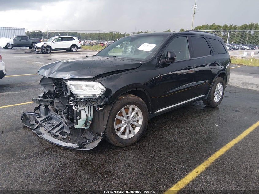 2024 Dodge Durango VIN 1C4RDHAG4RC230979 IAAI salvage auction — FRONT END, Salvage Title, sold $8,100 on 2026-09-09 (photo 2)