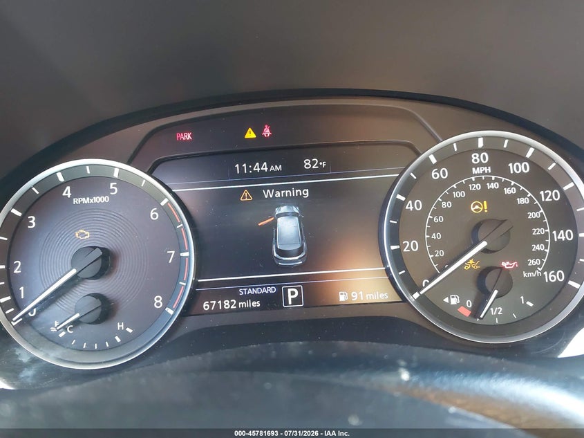 2019 Infiniti Qx50 VIN 3PCAJ5M13KF115858 IAAI salvage auction — SIDE, Salvage Title, sold $4,550 on 2026-09-15 (photo 7)