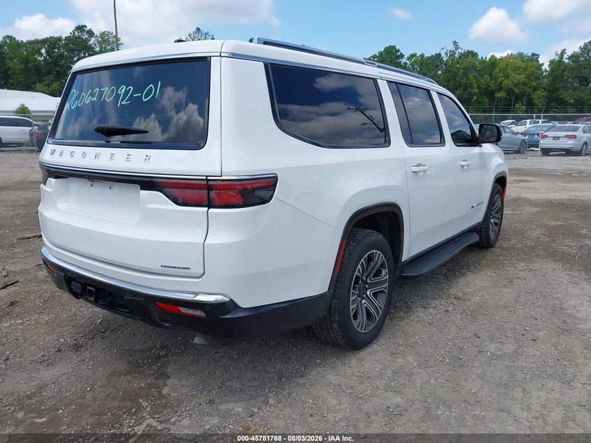 2024 Jeep Grand wagoneer VIN 1C4SJSBP1RS105322 IAAI salvage auction — FRONT END, Salvage Title, sold $27,250 on 2026-08-21 (photo 4)