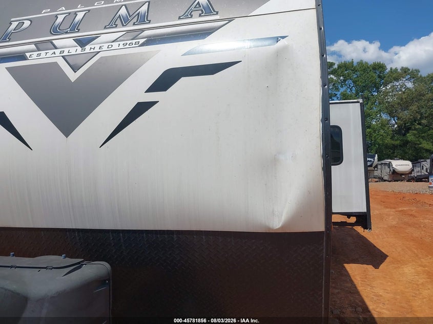 2021 Puma VIN 5ZT2PUTB1M4010512 IAAI salvage auction — FRONT END, Wait Title, sold $8,150 on 2026-10-01 (photo 6)