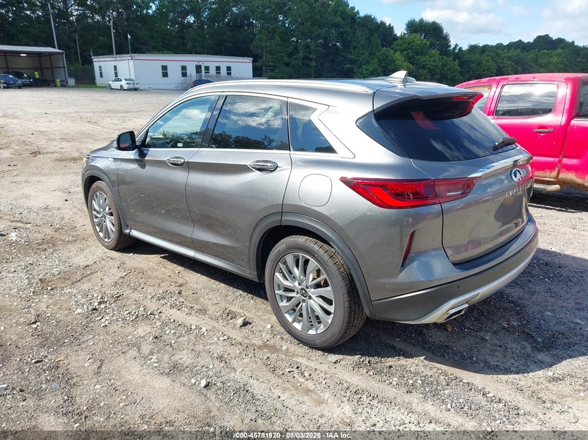 2024 Infiniti Qx50 VIN 3PCAJ5BA2RF108798 IAAI salvage auction — NORMAL WEAR, Salvage Title, sold $8,100 on 2026-08-11 (photo 3)
