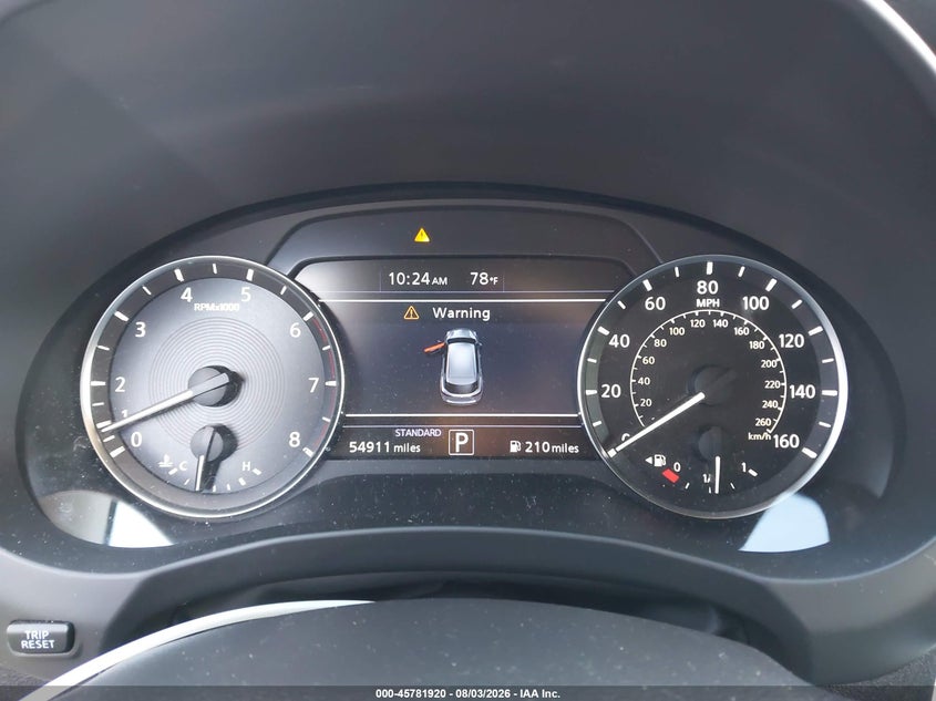 2024 Infiniti Qx50 VIN 3PCAJ5BA2RF108798 IAAI salvage auction — NORMAL WEAR, Salvage Title, sold $8,100 on 2026-08-11 (photo 7)