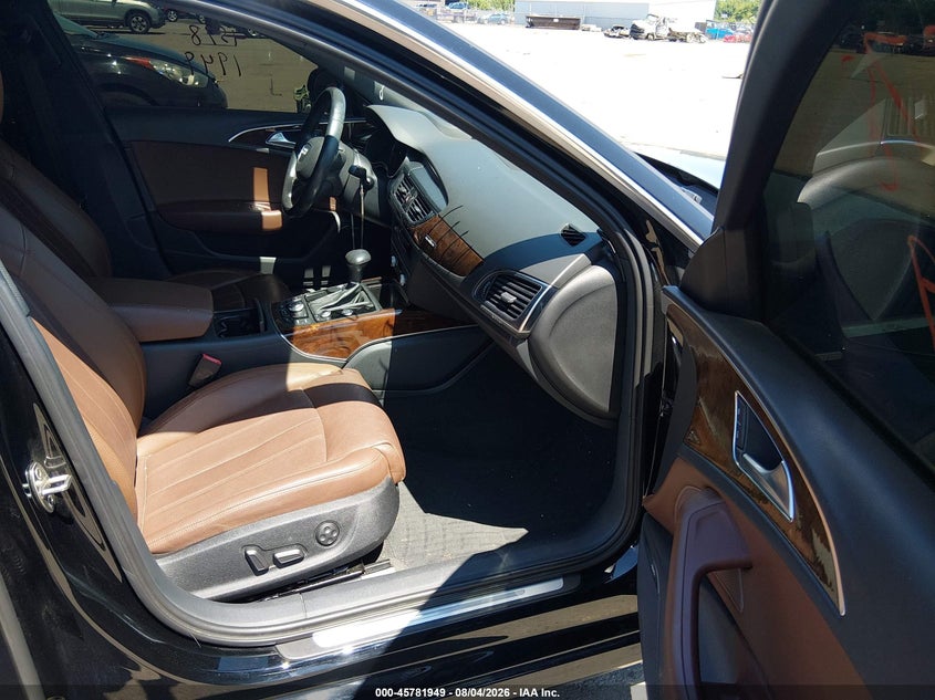 2013 Audi A6 VIN WAUJGAFC3DN118217 IAAI salvage auction — FRONT END, Salvage Title, sold $3,400 on 2026-08-16 (photo 5)