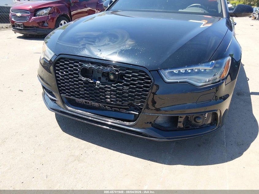 2013 Audi A6 VIN WAUJGAFC3DN118217 IAAI salvage auction — FRONT END, Salvage Title, sold $3,400 on 2026-08-16 (photo 6)