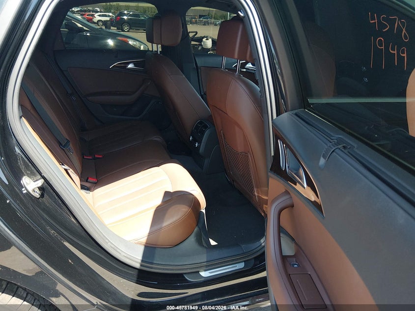 2013 Audi A6 VIN WAUJGAFC3DN118217 IAAI salvage auction — FRONT END, Salvage Title, sold $3,400 on 2026-08-16 (photo 8)
