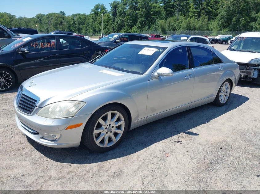 2007 Mercedes-benz S class VIN WDDNG86X97A138974 IAAI salvage auction — WATER/FLOOD, Clear (Massachusetts), sold $1,025 on 2026-08-14 (photo 2)