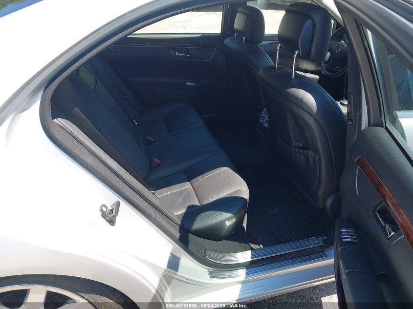 2007 Mercedes-benz S class VIN WDDNG86X97A138974 IAAI salvage auction — WATER/FLOOD, Clear (Massachusetts), sold $1,025 on 2026-08-14 (photo 8)