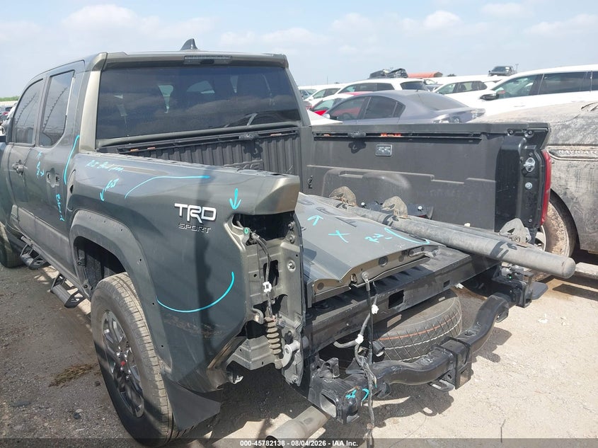 2025 Toyota Tacoma VIN 3TYLB5JN2ST064060 IAAI salvage auction — Rear End, Original (Texas), sold $22,800 on 2026-09-04 (photo 6)
