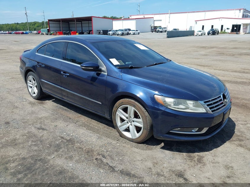 2013 Volkswagen Passat cc VIN WVWBP7AN1DE503343 IAAI salvage auction — FRONT END, Salvage Title, sold $225 on 2026-08-12 (photo 1)