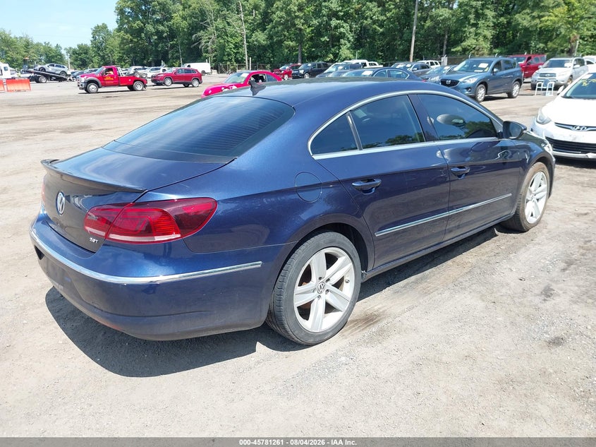 2013 Volkswagen Passat cc VIN WVWBP7AN1DE503343 IAAI salvage auction — FRONT END, Salvage Title, sold $225 on 2026-08-12 (photo 4)