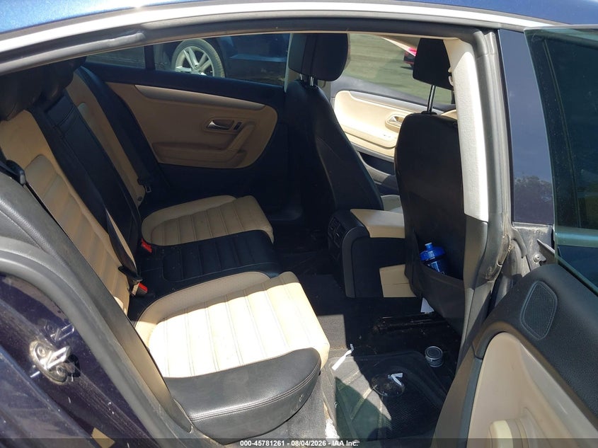 2013 Volkswagen Passat cc VIN WVWBP7AN1DE503343 IAAI salvage auction — FRONT END, Salvage Title, sold $225 on 2026-08-12 (photo 8)