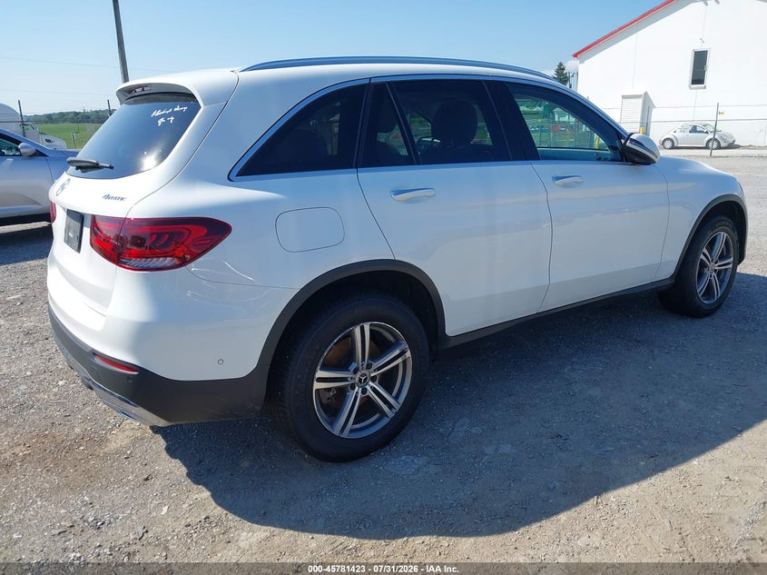 2021 Mercedes-benz Glc class VIN W1N0G8EB4MV297859 IAAI salvage auction — NORMAL WEAR, Clear (Pennsylvania), sold $7,150 on 2026-08-10 (photo 4)