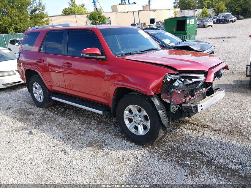 2018 Toyota 4runner VIN JTEBU5JR7J5579303 — IAAI salvage auction photo
