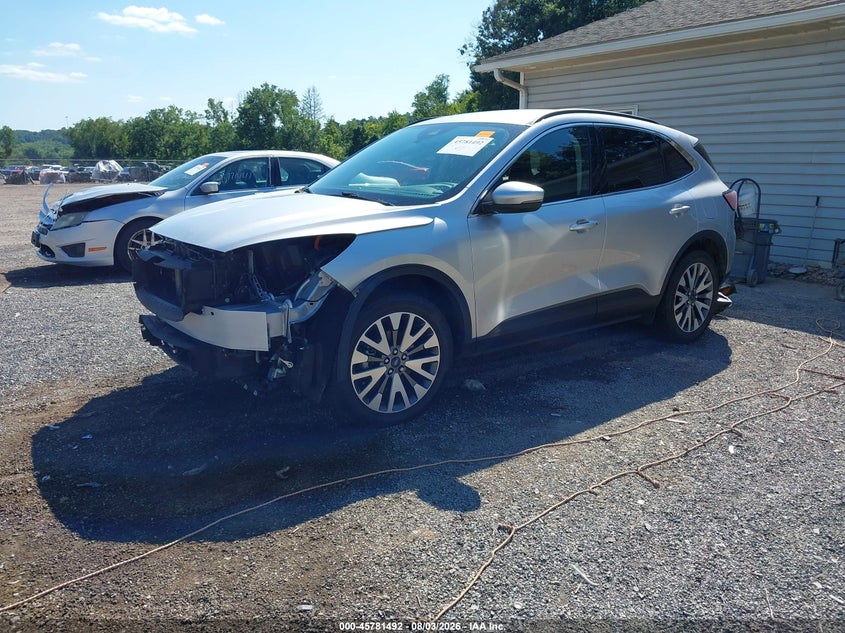 2020 Ford Escape VIN 1FMCU9DZ3LUA60166 IAAI salvage auction — FRONT END, Salvage (Ohio), sold $7,500 on 2026-08-24 (photo 2)
