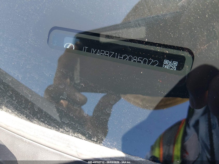 2017 Lexus Nx VIN JTJYARBZ1H2085072 IAAI salvage auction — REAR END, Wait Title, sold $6,400 on 2026-09-17 (photo 9)