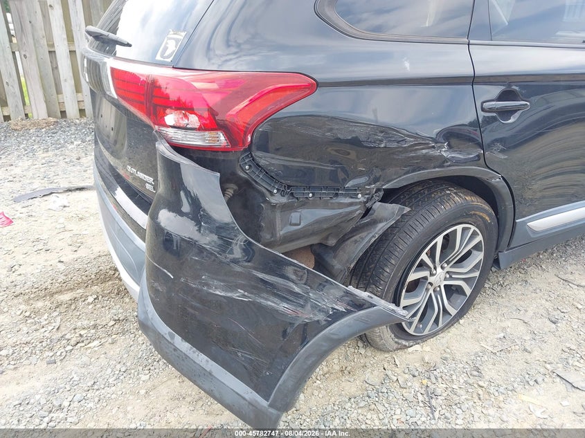 2016 Mitsubishi Outlander VIN JA4AD3A36GZ043194 IAAI salvage auction — REAR END, Wait Title, sold $25 on 2026-09-23 (photo 6)